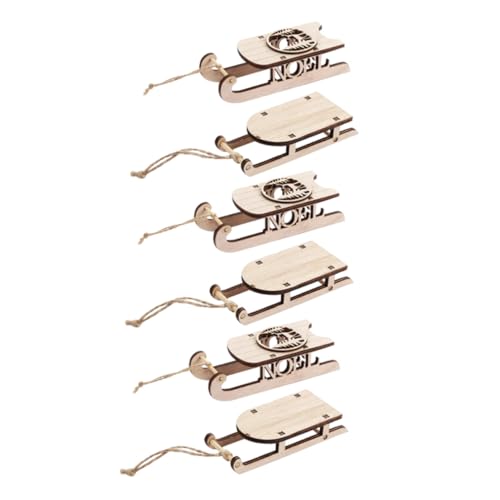 GRADENEVE 6 Stück Teiliges Holz Rustikaler Weihnachtsanhänger Leichtes Langlebiges DIY Dekoornament für Festliche Winter Weihnachtsdeko für Familie Partygestaltung GRADENEVE 6 Stück Teiliges Holz Rustikaler Weihnachtsanhänger Leichtes Langlebiges DIY Dekoornament für Festliche Winter Weihnachtsdeko für Familie Partygestaltung von GRADENEVE