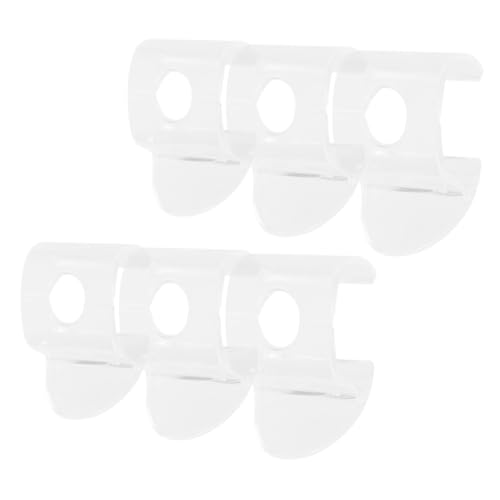 GRADENEVE 6 Stück Teiliges Transparente Ovale Griffe für Kabellose Jalousien Passend für Waben- Falten Rollos Einfache Montage Zubehör für Fensterrollos ohne Kabel Vielseitig Einsetzbar GRADENEVE 6 Stück Teiliges Transparente Ovale Griffe für Kabellose Jalousien Passend für Waben- Falten Rollos Einfache Montage Zubehör für Fensterrollos ohne Kabel Vielseitig Einsetzbar von GRADENEVE