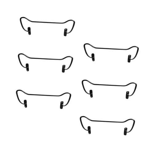 GRADENEVE 6 Stück Teiliges Wandmontiertes Weinregal aus Robustem Eisen Rote Weinflaschenhalter zur Stilvollen Flaschenpräsentation Stabiler Weinständer für Zuhause Büro Bar und Restaurant GRADENEVE 6 Stück Teiliges Wandmontiertes Weinregal aus Robustem Eisen Rote Weinflaschenhalter zur Stilvollen Flaschenpräsentation Stabiler Weinständer für Zuhause Büro Bar und Restaurant von GRADENEVE