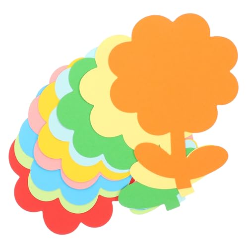 GRADENEVE 72stücke Papierblumen-ausschnitte Für Kreative Klassenzimmerdekorationen Handgefertigte Farbige Blüten Für -projekte Für Pinnwände Und Bastelarbeiten GRADENEVE 72stücke Papierblumen-ausschnitte Für Kreative Klassenzimmerdekorationen Handgefertigte Farbige Blüten Für -projekte Für Pinnwände Und Bastelarbeiten von GRADENEVE