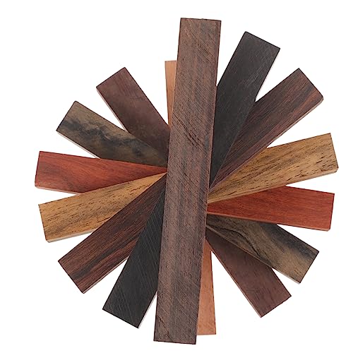 GRADENEVE 8stücke Exotische Holzrohlinge Zum Drechseln Für Stiftherstellung Stiftrohlinge Aus Natürlichem Holzmaterial Für Bastelprojekte Stiftdrehzubehör Für Handwerk von GRADENEVE