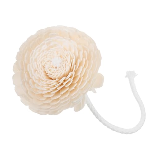 GRADENEVE Kunstblumen Aromatherapie Diffusor Aus Baumwollseil Für Ätherische Öle Elegantes Dekorationsobjekt Für Zuhause Und Auto Austauschbare Duftblumen Für Frischen Raumduft von GRADENEVE