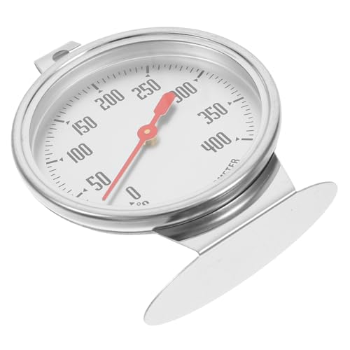 GRADENEVE Backofenthermometer Analog Hitzebeständig Präzise Messung Einfach Bedienbar für Elektro und Gasöfen Backofen Ersatz Thermometer für Backen von GRADENEVE