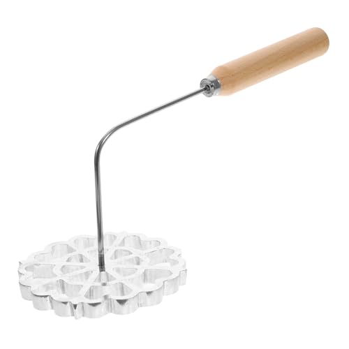 GRADENEVE Bratpfannenlöffel mit Langem Griff Flacher Küchenhelfer zum Wenden von Pfannkuchen und Frittierten Snacks Rostfrei Hitzebeständig für Sicheres Braten Heimischen Küche von GRADENEVE