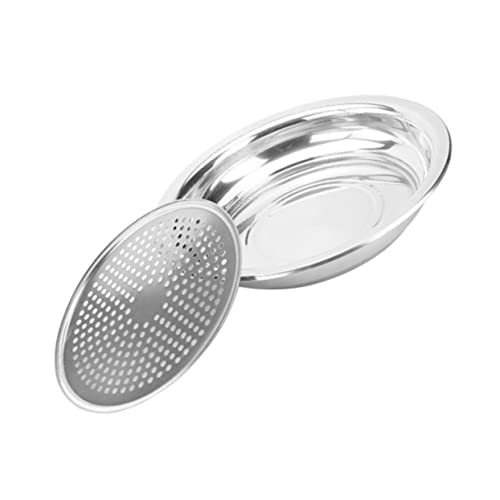 GRADENEVE Edelstahl Abtropfgestell Mit Runder Multifunktionsplatte Für Gedämpfte Teigtaschen Obst Und Gemüse Leicht Zu Reinzen Und Sparsam Im Stauraum GRADENEVE Edelstahl Abtropfgestell Mit Runder Multifunktionsplatte Für Gedämpfte Teigtaschen Obst Und Gemüse Leicht Zu Reinzen Und Sparsam Im Stauraum von GRADENEVE