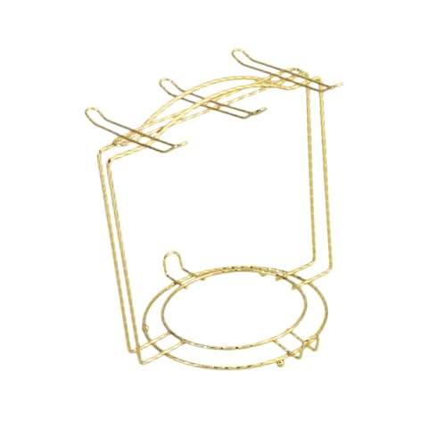 GRADENEVE Edelstahl Kaffeetassenhalter Spiralförmig Vertikaler Küchen Schrank Organizer Platzsparend Multifunktional für Tassen und Kleine Teller Silber GRADENEVE Edelstahl Kaffeetassenhalter Spiralförmig Vertikaler Küchen Schrank Organizer Platzsparend Multifunktional für Tassen und Kleine Teller Silber von GRADENEVE