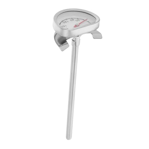 GRADENEVE Edelstahl Ölthermometer mit Halterung Hitzebeständiger Brat Frittier-temperaturmesser Präzises Instant-read Cooking Thermometer für Fleisch und Süßigkeiten Küchen Backzubehör GRADENEVE Edelstahl Ölthermometer mit Halterung Hitzebeständiger Brat Frittier-temperaturmesser Präzises Instant-read Cooking Thermometer für Fleisch und Süßigkeiten Küchen Backzubehör von GRADENEVE