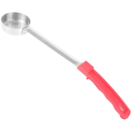 GRADENEVE Edelstahl Pizzasoßen Schöpfkelle Unzen Portionierlöffel mit Ergonomischem Griff Glatter Oberfläche Leicht zu Reinigen für Küchenportionierung und Präzises Dosieren Beim Kochen von GRADENEVE