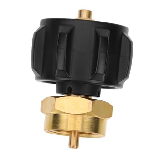 GRADENEVE Gasflaschen Adapter Lb Nachfülladapter Propangasflasche Gasflaschen Kupplung Automatischer Druckabschneider für Camping Outdoor Kochen GRADENEVE Gasflaschen Adapter Lb Nachfülladapter Propangasflasche Gasflaschen Kupplung Automatischer Druckabschneider für Camping Outdoor Kochen von GRADENEVE