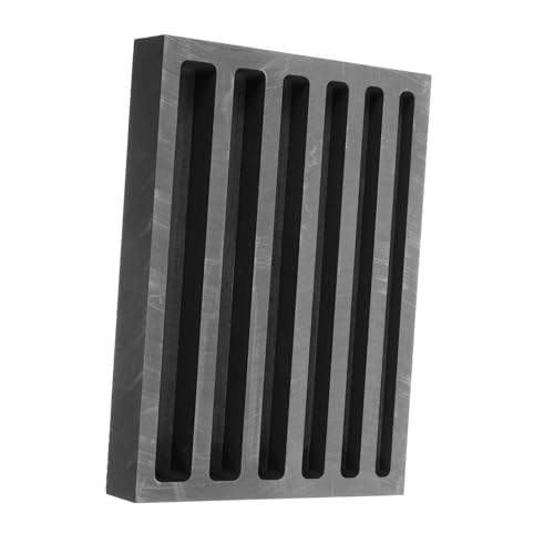 GRADENEVE Graphit-barrenform Sandgussform Für Metall Hochreiner Graphit 6 Schlitze Keine Formen GRADENEVE Graphit-barrenform Sandgussform Für Metall Hochreiner Graphit 6 Schlitze Keine Formen von GRADENEVE