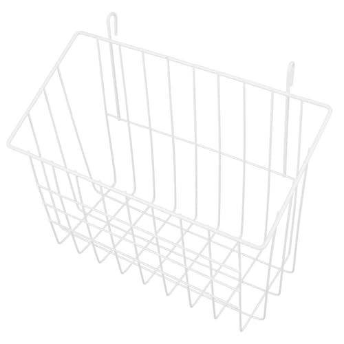 GRADENEVE Großer Weißer Kaninchen Heuraufe aus Stabilem Eisen Hängender Futterspender für Kleintiere Langlebiger Metall Futterkorb für Käfige Geeignet für Hasen und Meerschweinchen GRADENEVE Großer Weißer Kaninchen Heuraufe aus Stabilem Eisen Hängender Futterspender für Kleintiere Langlebiger Metall Futterkorb für Käfige Geeignet für Hasen und Meerschweinchen von GRADENEVE