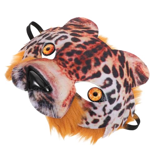 GRADENEVE Halbgesichts-tiermaske Realistische Wolfsmaske Tier-ankleidemaske Für Geburtstagsparty-zubehör Feiertagskostümmaske Halloween-ankleidezubehör Karnevalsmaske GRADENEVE Halbgesichts-tiermaske Realistische Wolfsmaske Tier-ankleidemaske Für Geburtstagsparty-zubehör Feiertagskostümmaske Halloween-ankleidezubehör Karnevalsmaske von GRADENEVE