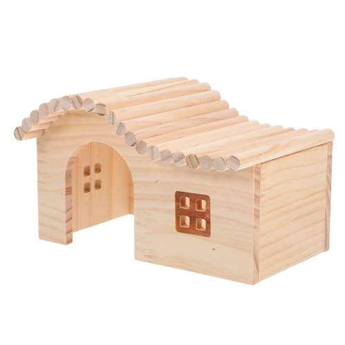GRADENEVE Hamster Holzversteck Mittelgroß Natürlicher Unterschlupf und Rückzugsort für Hamster Meerschweinchen Igel und Mäuse Vielseitiges Versteck zum Schlafen und Ausruhen im Käfig GRADENEVE Hamster Holzversteck Mittelgroß Natürlicher Unterschlupf und Rückzugsort für Hamster Meerschweinchen Igel und Mäuse Vielseitiges Versteck zum Schlafen und Ausruhen im Käfig von GRADENEVE