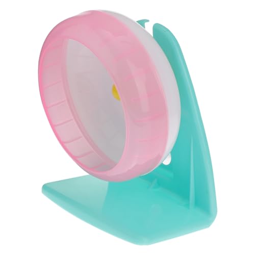 GRADENEVE Hamster Laufrad mit Halterung Geräuschloses Kleintier Laufrad für Zwerghamster Meerschweinchen und Mäuse Haustier Sportspielzeug Einfache Montage Zufällige Farbe Zufällige Farbe GRADENEVE Hamster Laufrad mit Halterung Geräuschloses Kleintier Laufrad für Zwerghamster Meerschweinchen und Mäuse Haustier Sportspielzeug Einfache Montage Zufällige Farbe Zufällige Farbe von GRADENEVE