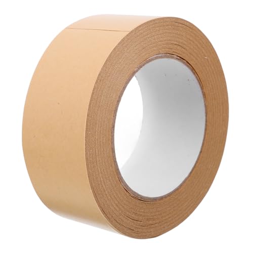 GRADENEVE Hochklebendes Papierklebeband Breit Reißfest Leicht Abreißbar Verpackungsband für Versand Karton Verpackungsmaterial Vielseitig und Umweltfreundlich von GRADENEVE