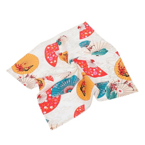 GRADENEVE Japanisches Geschenktuch Aus Baumwolle Für Bento-verpackungen Lunchboxen Geschenkstoff Dekoratives Taschentuch Sauber von GRADENEVE