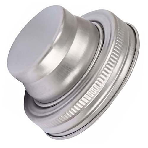 GRADENEVE Langlebiger 304 Edelstahl Jar Shaker Deckel Für Cocktails Ideal Als Pfefferstreuer Oder Für Gewürze Silberfarben Perfekt Für Bar Und Küche GRADENEVE Langlebiger 304 Edelstahl Jar Shaker Deckel Für Cocktails Ideal Als Pfefferstreuer Oder Für Gewürze Silberfarben Perfekt Für Bar Und Küche von GRADENEVE