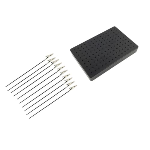 GRADENEVE Modell-farbclip-Basis Mit DIY-farbclips Und Bambusstab Inklusive Krokodilklemmen Und Klemmen Für Airbrush-malerei Und Handwerk von GRADENEVE