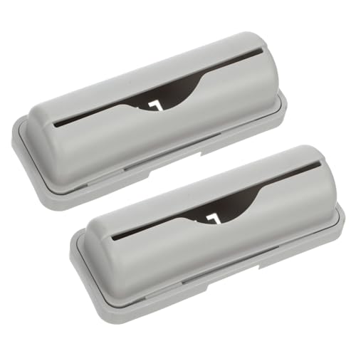 GRADENEVE Müllbeutelhalter Wandmontage mit Haken Kompakte Aufbewahrungsbox für Müllbeutel und Plastiktüten Platzsparender Organizer für Küche Bad und Waschküche Modernes Design Vielseitig von GRADENEVE