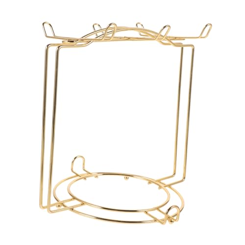 GRADENEVE Mug Holder und Plate Organizer aus Edelstahl Multifunktionaler Küchenorganizer für Teller Platzsparend Vertikal Goldfarben Geeignet für Küchenschrank und Arbeitsplatte GRADENEVE Mug Holder und Plate Organizer aus Edelstahl Multifunktionaler Küchenorganizer für Teller Platzsparend Vertikal Goldfarben Geeignet für Küchenschrank und Arbeitsplatte von GRADENEVE