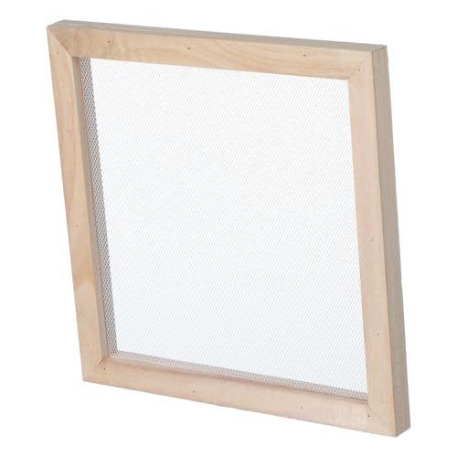 GRADENEVE Papierherstellungsrahmen aus Natürlichem Holz Kinderfreundlicher DIY Papermaking Screen für Traditionelle Handwerksbildung Leicht Tragbar Einfach zu Bedienen Pädagogisches GRADENEVE Papierherstellungsrahmen aus Natürlichem Holz Kinderfreundlicher DIY Papermaking Screen für Traditionelle Handwerksbildung Leicht Tragbar Einfach zu Bedienen Pädagogisches von GRADENEVE
