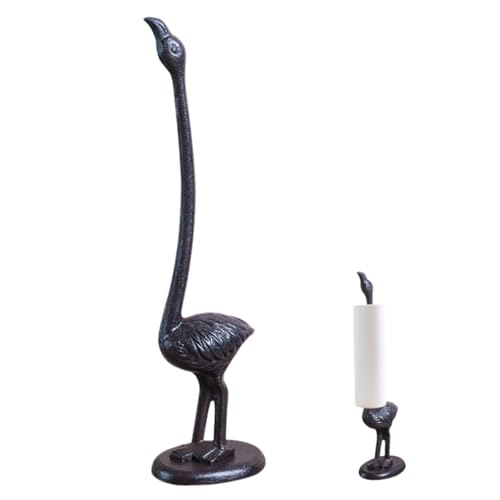 GRADENEVE Papierrollenhalter Aus Flamingo-Form Für Arbeitsplatte Rollenpapierständer Cartoon-papierhandtuch-Organizer Für Küche Und Bad von GRADENEVE