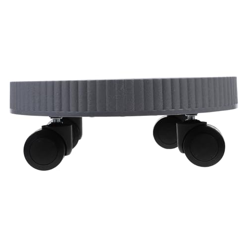 GRADENEVE Pflanzentablett mit Verstärktes Pflanzroller untersetzer Wetterfestes Kunststoff pflanztablett mit Universalrollen Tragfähiger Pflanzenständer für Garten Terrasse Innenräume von GRADENEVE