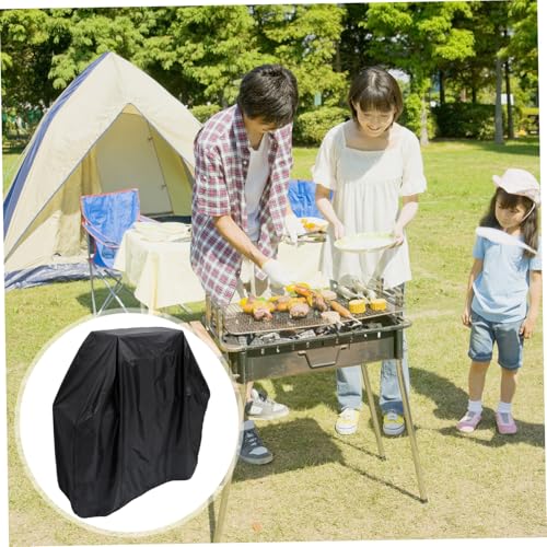 GRADENEVE Polyester BBQ Grill Abdeckplane Wetterfeste Grill Schutzhaube UV beständig Winddicht Leicht Tragbar Passend für Outdoor GRADENEVE Polyester BBQ Grill Abdeckplane Wetterfeste Grill Schutzhaube UV beständig Winddicht Leicht Tragbar Passend für Outdoor von GRADENEVE