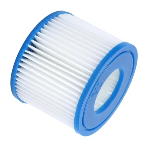 GRADENEVE Poolfilter Ersatz für Aufblasbare Pools Filterpumpe Professioneller Wassersieb zur Wasserreinigung Kompatibel mit Bestway Vi Modell Weiß Langlebig und Einfach zu Reinigen von GRADENEVE