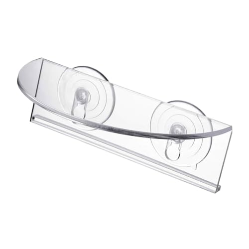 GRADENEVE Saugfähiger Acryl blumentopfhalter Wandregal für Fenster Pflanzenständer Platzsparend Langlebig Geeignet für Innenbereich für Pflanzen und Bücher Einfache Befestigung ohne Bohren von GRADENEVE