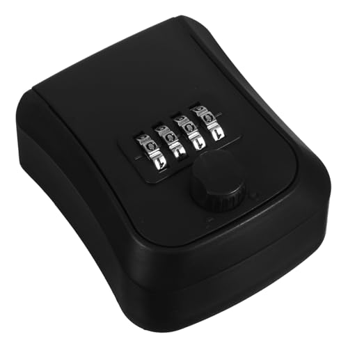 GRADENEVE Schlüsselsafe mit Zahlenschloss Wetterfester Abs schlüsselbox zur Wandmontage Robust und Sicher für Haus Außenschlüssel Tragbarer Schlüsselsafe mit Stabilem Schutz von GRADENEVE