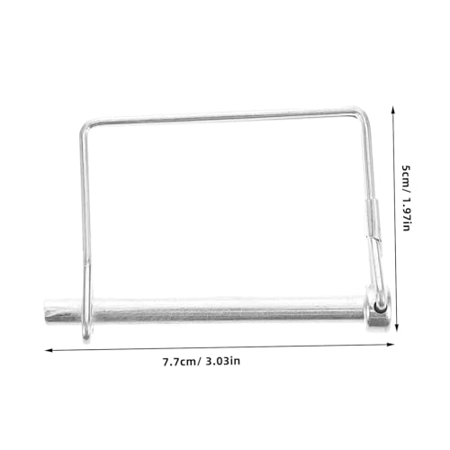 GRADENEVE Sicherheits steckbolzen Verzinkt Langlebiger Trailer Hitch Pin Vielseitig für Anhängerkupplung Robustes Stahlmaterial Einfache Befestigung Zuverlässiger Schutz gegen GRADENEVE Sicherheits steckbolzen Verzinkt Langlebiger Trailer Hitch Pin Vielseitig für Anhängerkupplung Robustes Stahlmaterial Einfache Befestigung Zuverlässiger Schutz gegen von GRADENEVE