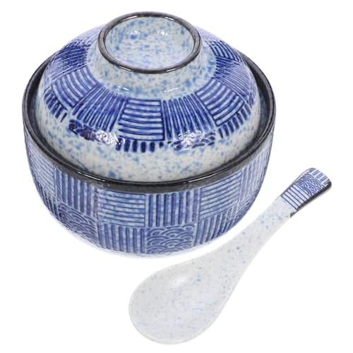 GRADENEVE Japanische Keramikschüssel Mit Deckel Miso-suppe Und Reis Schalen Vielseitig Einsetzbar Für Suppen Snacks Und Desserts Design Für Zuhause Und Restaurants GRADENEVE Japanische Keramikschüssel Mit Deckel Miso-suppe Und Reis Schalen Vielseitig Einsetzbar Für Suppen Snacks Und Desserts Design Für Zuhause Und Restaurants von GRADENEVE