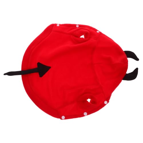 GRADENEVE Teufel Haustierkostüm Halloween Verkleidung für Hunde und Welpen Angenehmes Bequemes Material Langlebig und Praktisch für Party und Cosplay GRADENEVE Teufel Haustierkostüm Halloween Verkleidung für Hunde und Welpen Angenehmes Bequemes Material Langlebig und Praktisch für Party und Cosplay von GRADENEVE