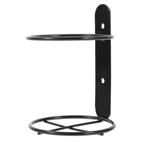 GRADENEVE Wandmontiertes Weinregal Einzel flaschenhalter Metall Schwarz Robust Für Wohnzimmer Küche Bar Stilvolle Wand Weinflaschenaufbewahrung von GRADENEVE