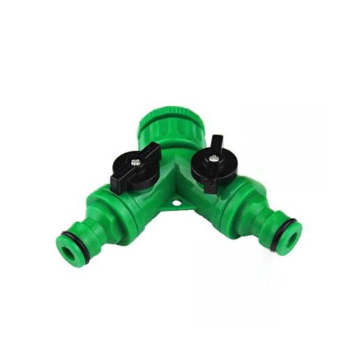 GRADENEVE Wasserhahn Verteiler mit Dichtung Abs Gartenschlauch Verbinder Y Form Absperrventil Auslaufsicher Langlebiger Schlauchanschluss für Gartenbewässerung und Waschmaschinenanschluss GRADENEVE Wasserhahn Verteiler mit Dichtung Abs Gartenschlauch Verbinder Y Form Absperrventil Auslaufsicher Langlebiger Schlauchanschluss für Gartenbewässerung und Waschmaschinenanschluss von GRADENEVE