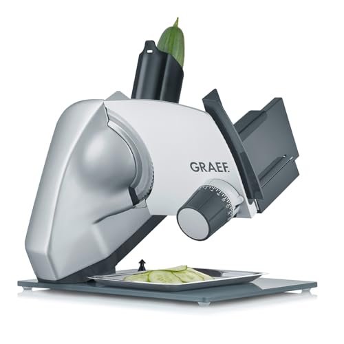 GRAEF Allesschneider S52200 silber | Universale Schneidemaschine für die Küche | Brotschneidemaschine | freitragende Schneidemaschine mit Kippfunktion GRAEF Allesschneider S52200 silber | Universale Schneidemaschine für die Küche | Brotschneidemaschine | freitragende Schneidemaschine mit Kippfunktion von GRAEF.