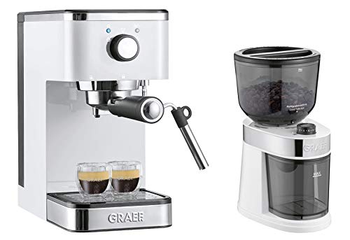 GRAEF Siebträger-Espressomaschine ES 401 salita mit Kaffeemühle cm 201 von GRAEF.