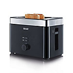 GRAEF Toaster Schwarz Edelstahl, Kunststoff 888 W TO62 von GRAEF