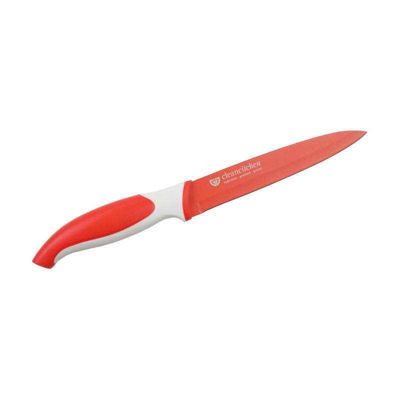 Allzweckmesser 12,5 cm, Antihaft-Beschichtet, Rot von GRÄWE