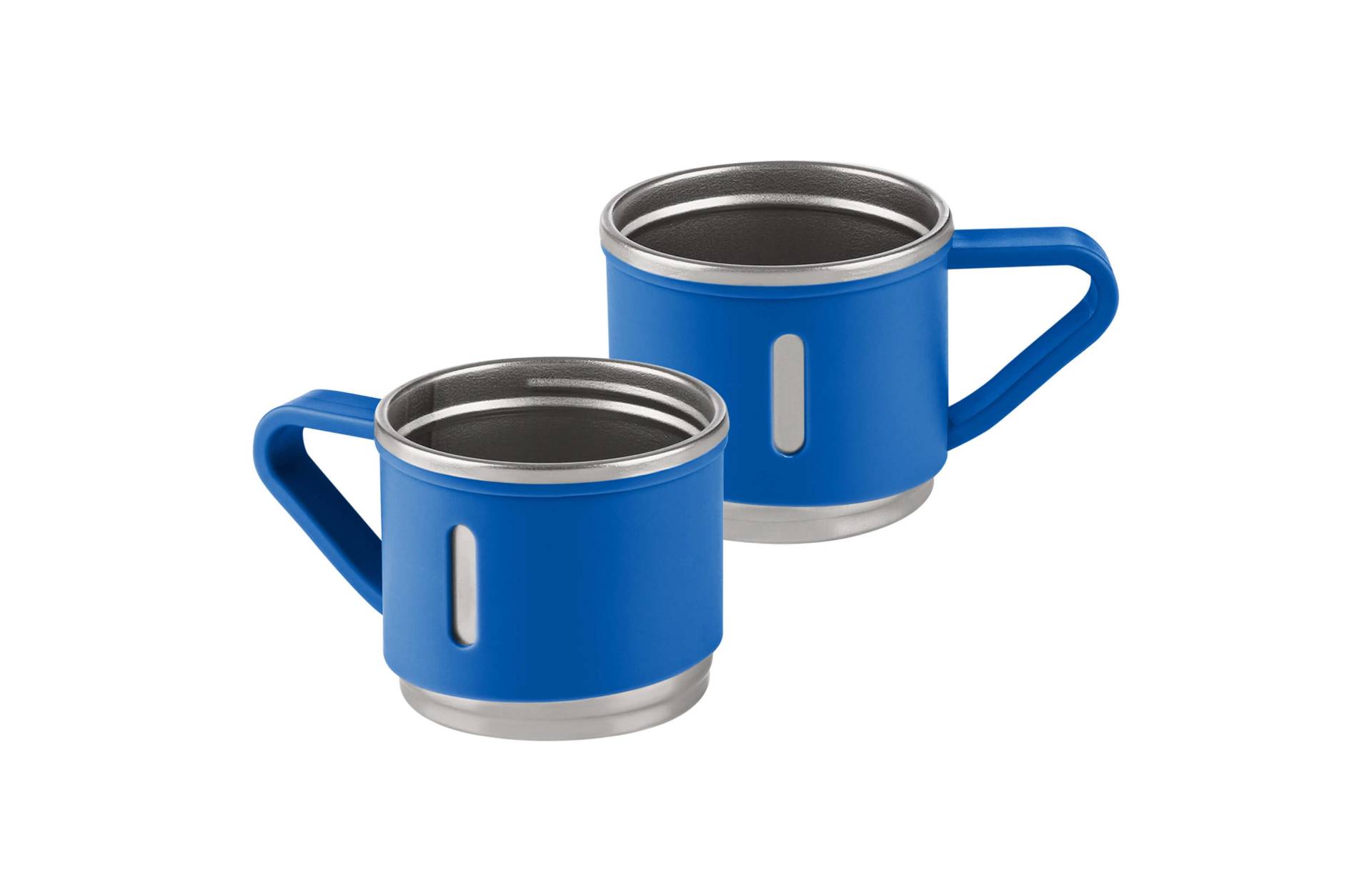 Becher für Isolierflasche, 150 ml, 2er Set, denkelblau, matt Becher für Isolierflasche, 150 ml, 2er Set, denkelblau, matt von GRÄWE