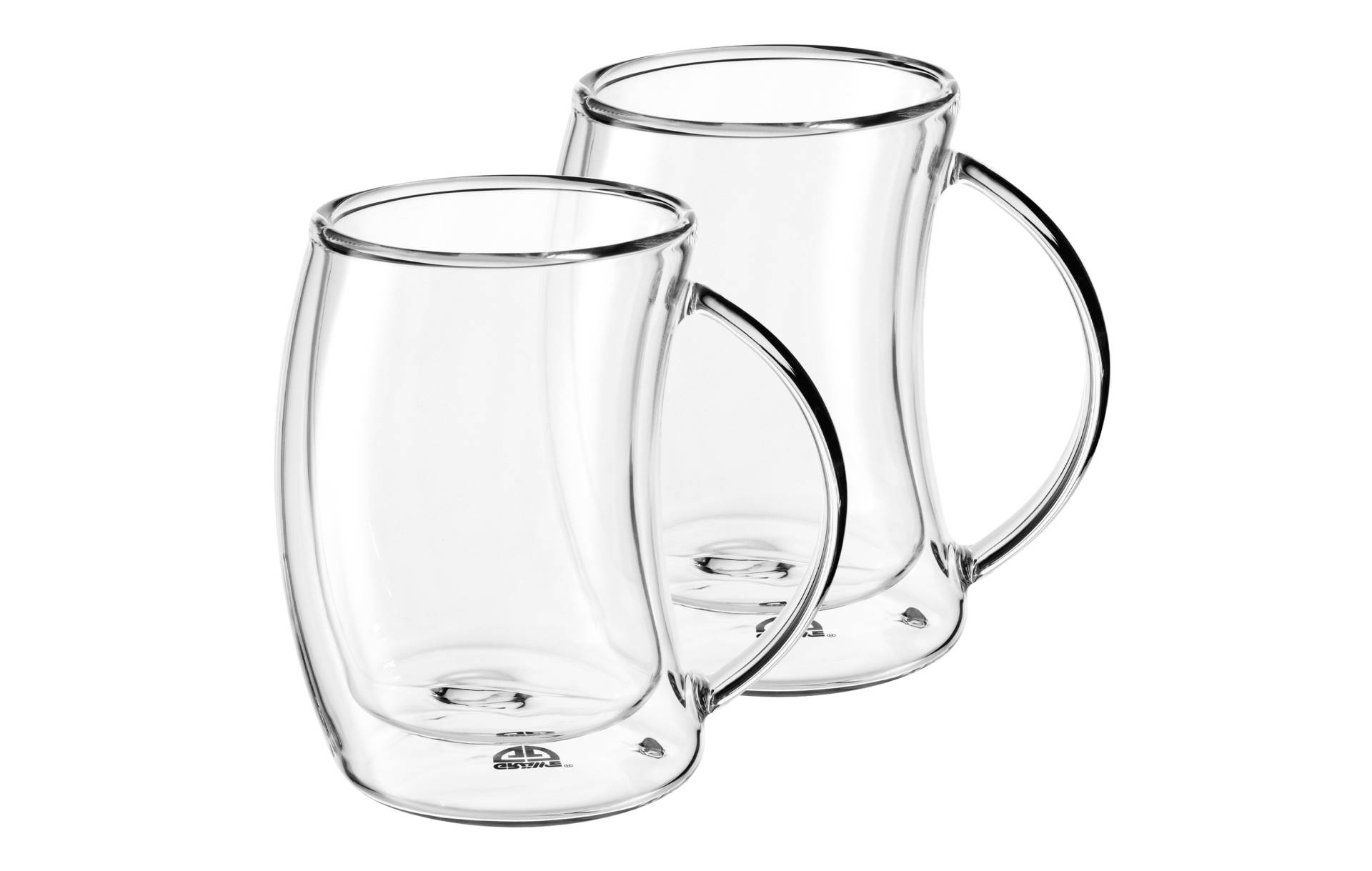 Doppelwandige-Thermogläser im gebogenen Design für Kaffee, Tee oder Kakao Doppelwandige-Thermogläser im gebogenen Design für Kaffee, Tee oder Kakao von GRÄWE