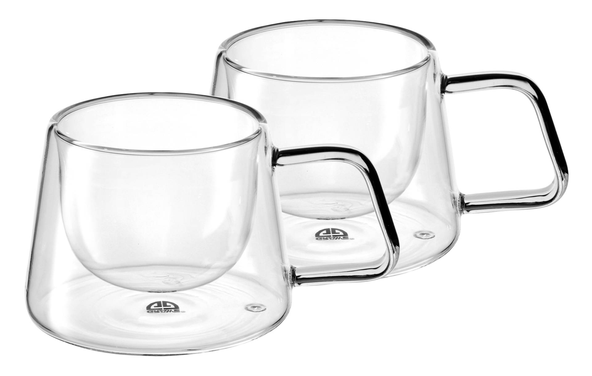 Doppelwandige-Thermogläser im graden Design für Kaffee oder Tee Doppelwandige-Thermogläser im graden Design für Kaffee oder Tee von GRÄWE