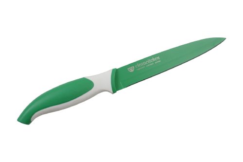 GRÄWE® Allzweckmesser CLEANCITCHEN 5' (12,7 cm) grün antibakteriell von GRÄWE