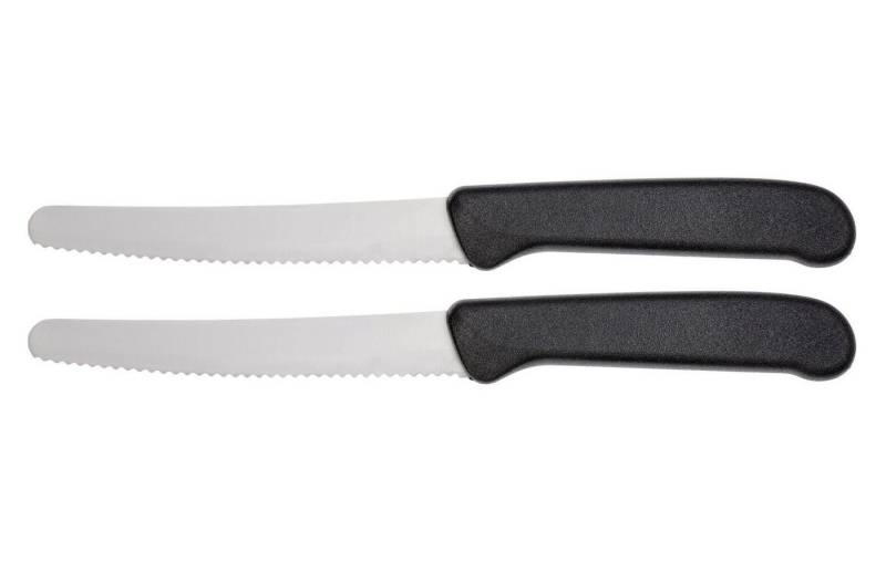 GRÄWE Brötchenmesser, Gräwe Tafel- / Brötchenmesser, 2er-Set schwarz von GRÄWE