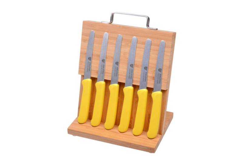 GRÄWE Brotzeitmesser Gräwe Magnet-Messerhalter Bambus mit 6 Brötchenmessern Gräwe Magnet-Messerhalter Bambus mit 6 Brötchenmessern GRÄWE Brotzeitmesser Gräwe Magnet-Messerhalter Bambus mit 6 Brötchenmessern Gräwe Magnet-Messerhalter Bambus mit 6 Brötchenmessern von GRÄWE