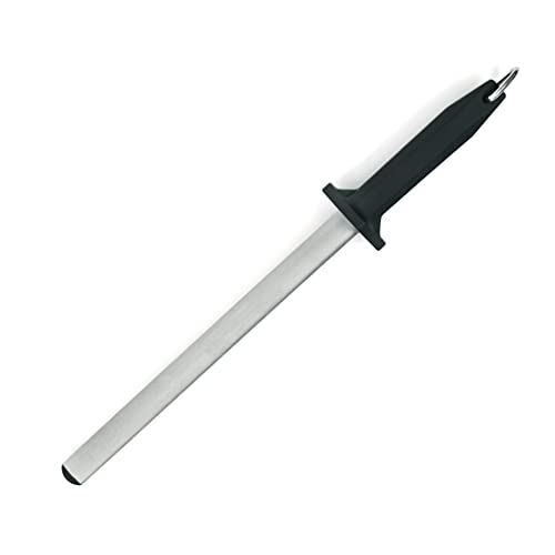 GRÄWE Diamant-Wetzstahl - Härte 70-80 HRC - Messerschärfer mit Diamantbeschichtung - oval - Zuglänge 25 cm von GRÄWE