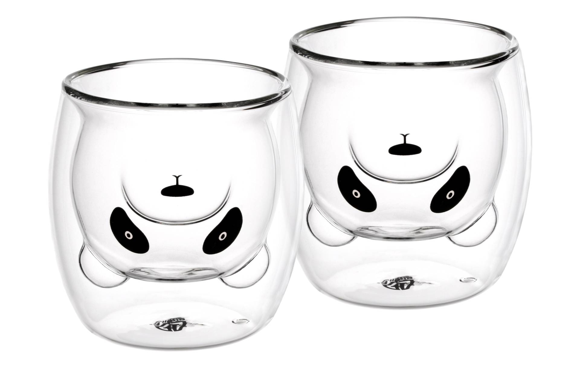 Doppelwandige-Thermogläser mit Panda Motiv für Kaffee, Tee oder Milch Doppelwandige-Thermogläser mit Panda Motiv für Kaffee, Tee oder Milch von GRÄWE