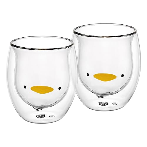 GRÄWE Doppelwandige-Thermogläser, 285ml, 2er Set, Motiv Ente GRÄWE Doppelwandige-Thermogläser, 285ml, 2er Set, Motiv Ente von GRÄWE