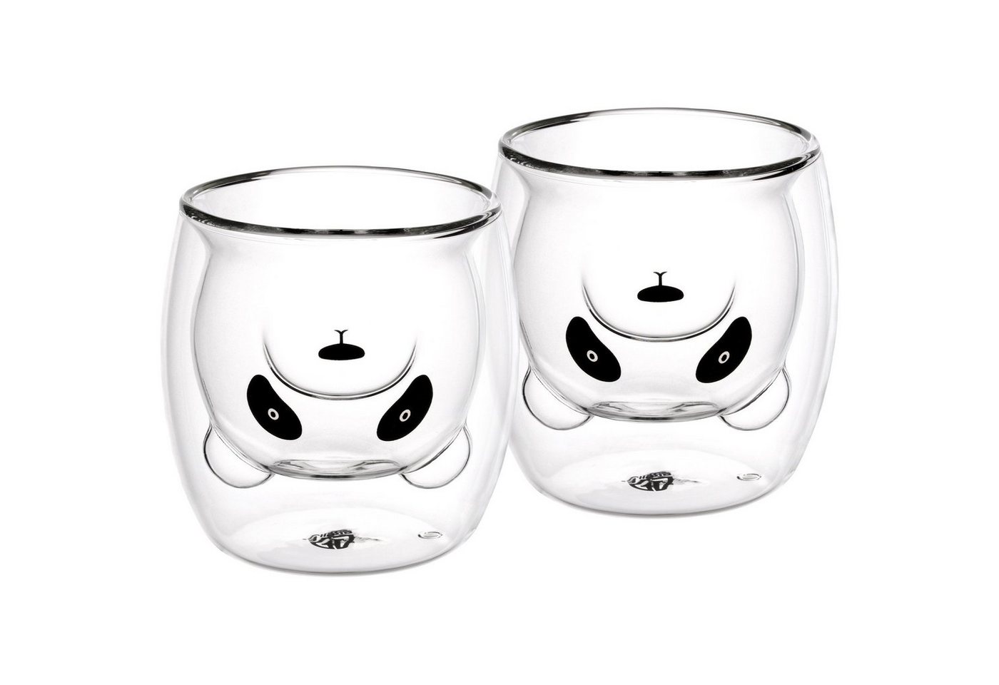 GRÄWE Glas GRÄWE Doppelwandige-Thermogläser, 245ml, 2er Set, Motiv Panda, Glas GRÄWE Glas GRÄWE Doppelwandige-Thermogläser, 245ml, 2er Set, Motiv Panda, Glas von GRÄWE